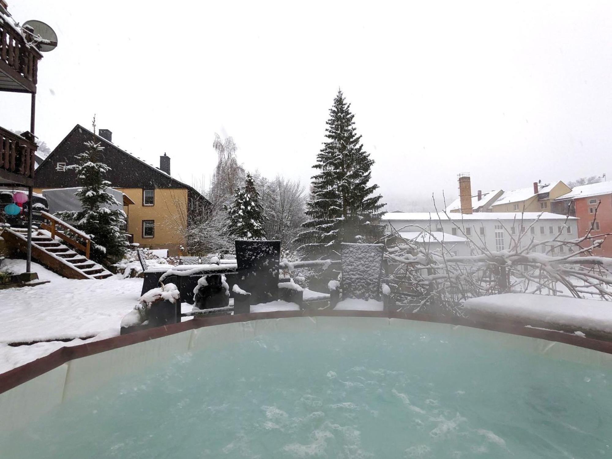 Hw2B - Urlaubsmagie - Wohlfuehlwohnung Mit Balkon, Pool, Sauna & Terrasse Зебніц Екстер'єр фото
