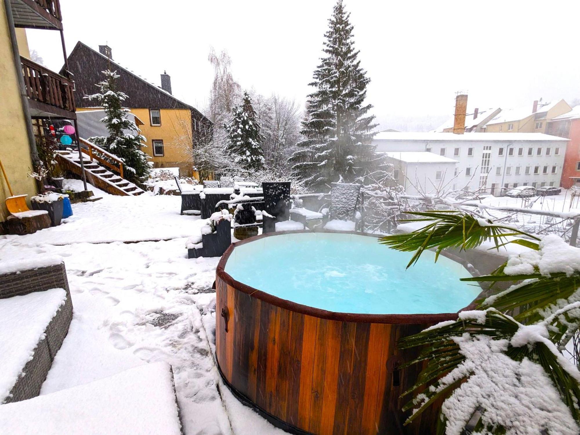 Hw2B - Urlaubsmagie - Wohlfuehlwohnung Mit Balkon, Pool, Sauna & Terrasse Зебніц Екстер'єр фото