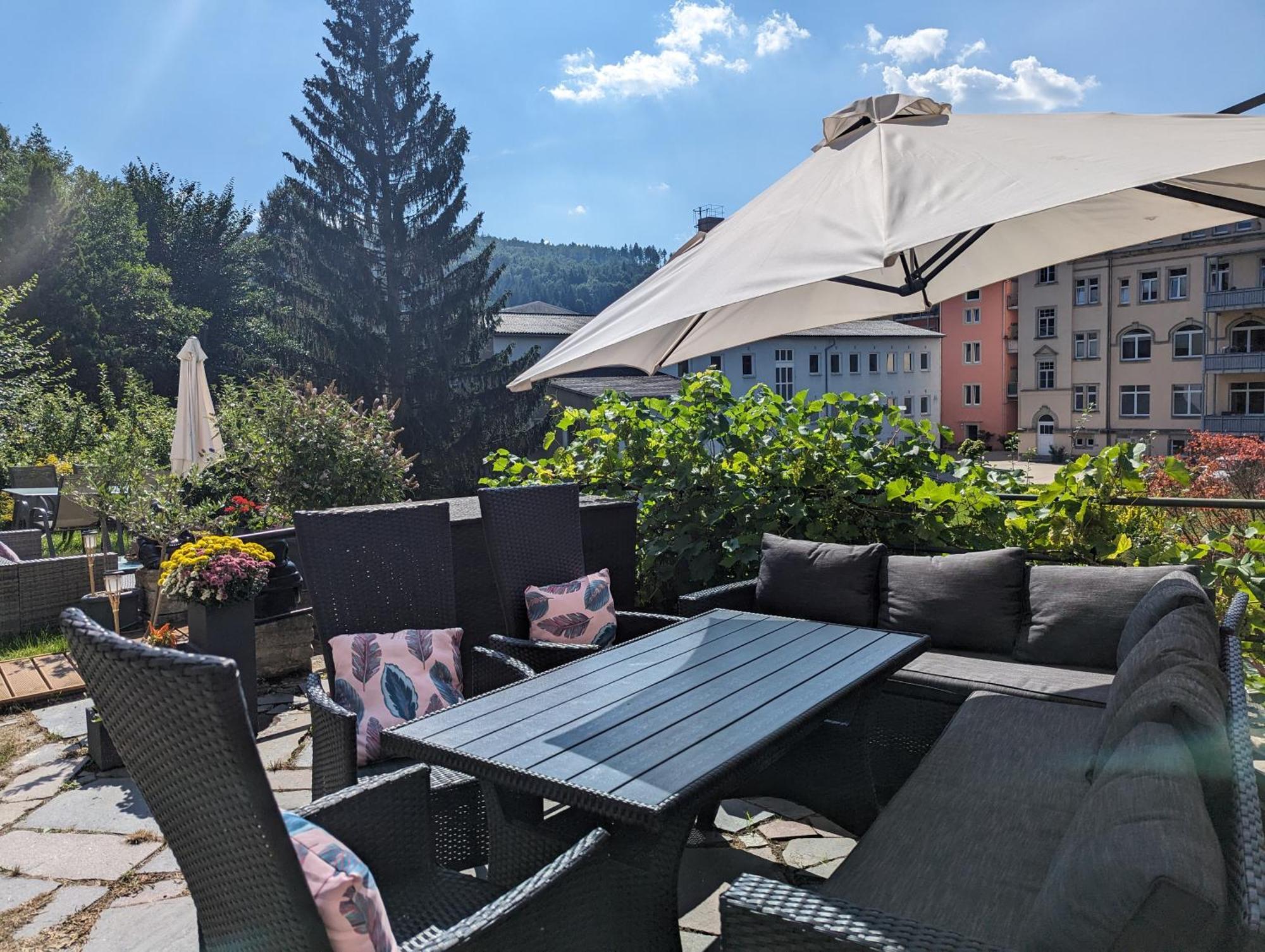 Hw2B - Urlaubsmagie - Wohlfuehlwohnung Mit Balkon, Pool, Sauna & Terrasse Зебніц Екстер'єр фото