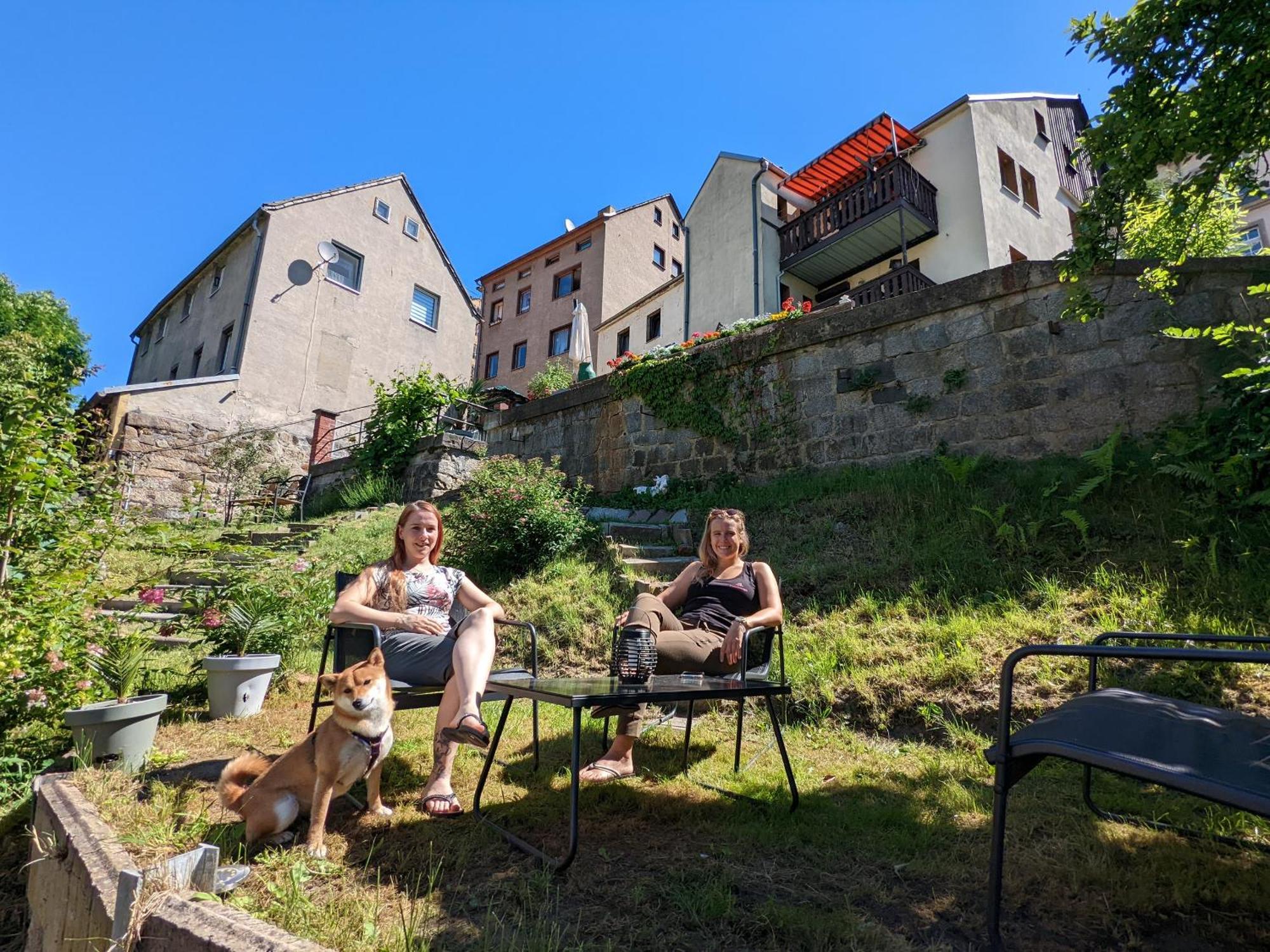Hw2B - Urlaubsmagie - Wohlfuehlwohnung Mit Balkon, Pool, Sauna & Terrasse Зебніц Екстер'єр фото