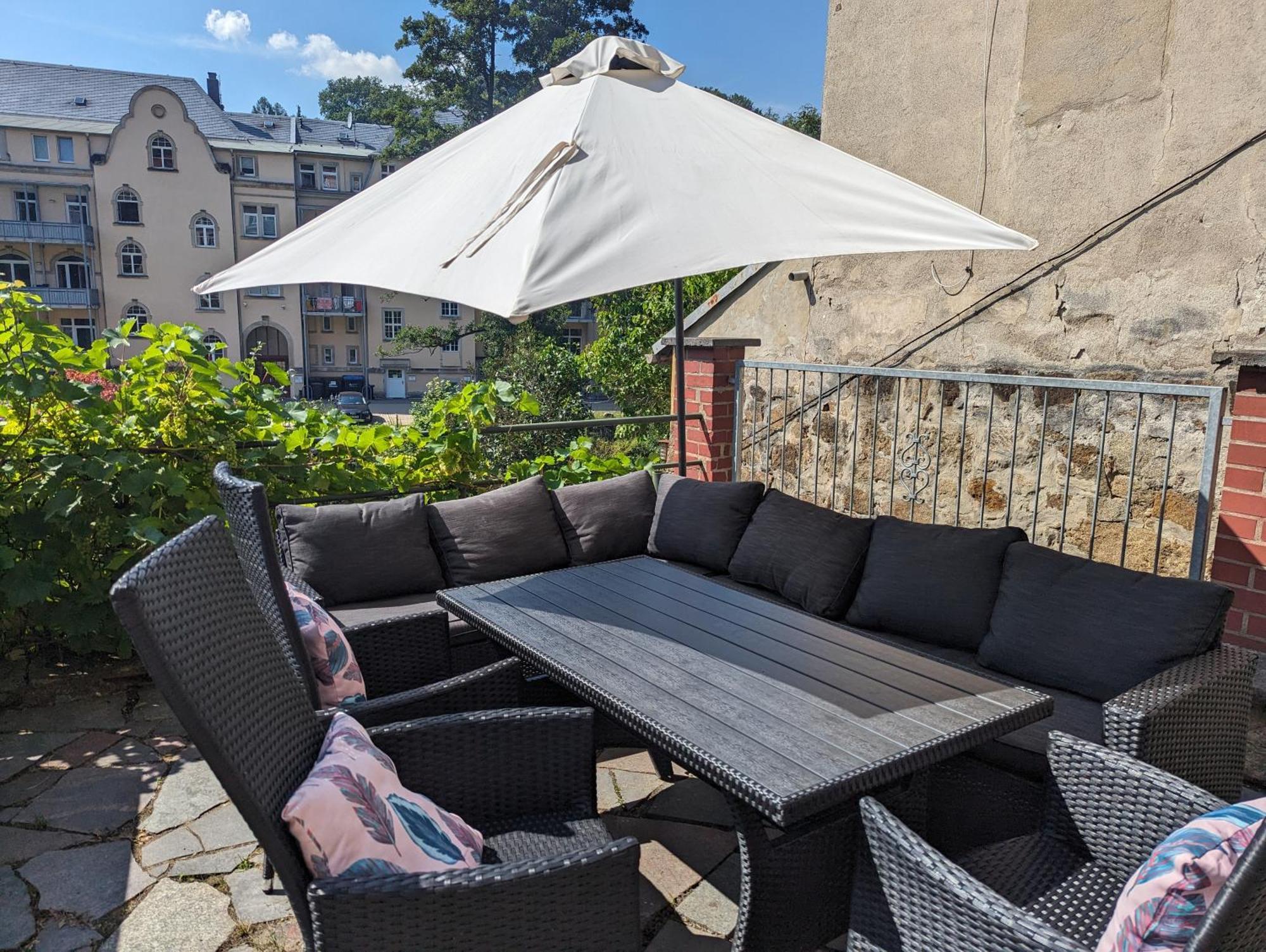 Hw2B - Urlaubsmagie - Wohlfuehlwohnung Mit Balkon, Pool, Sauna & Terrasse Зебніц Екстер'єр фото