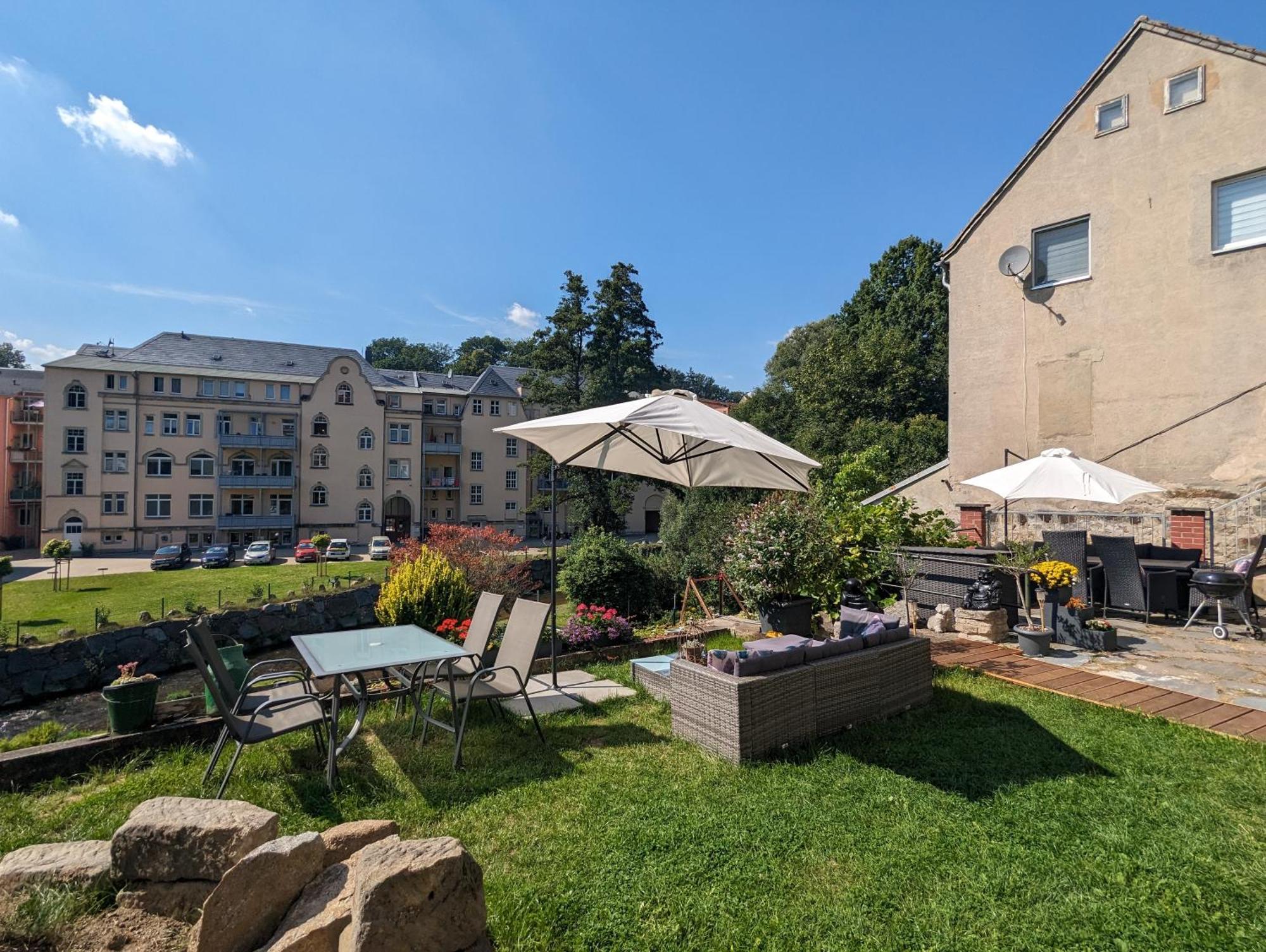 Hw2B - Urlaubsmagie - Wohlfuehlwohnung Mit Balkon, Pool, Sauna & Terrasse Зебніц Екстер'єр фото