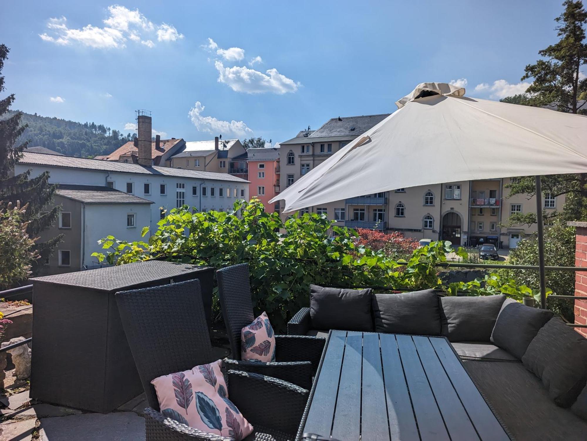 Hw2B - Urlaubsmagie - Wohlfuehlwohnung Mit Balkon, Pool, Sauna & Terrasse Зебніц Екстер'єр фото
