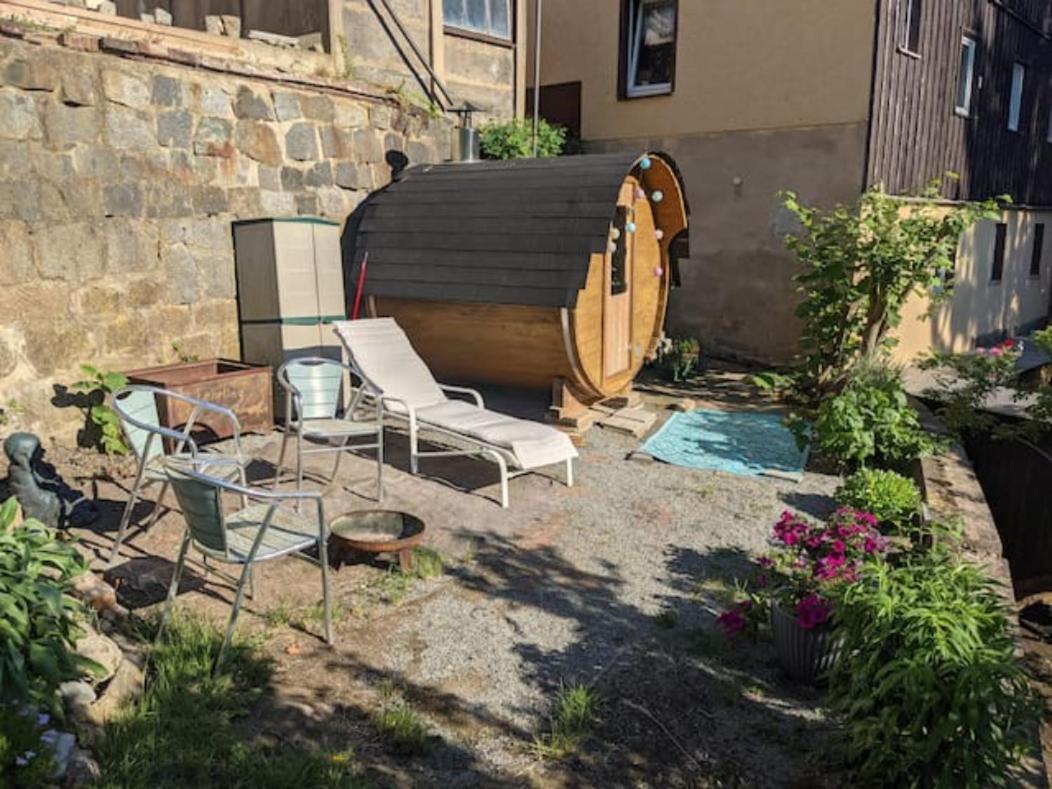 Hw2B - Urlaubsmagie - Wohlfuehlwohnung Mit Balkon, Pool, Sauna & Terrasse Зебніц Екстер'єр фото