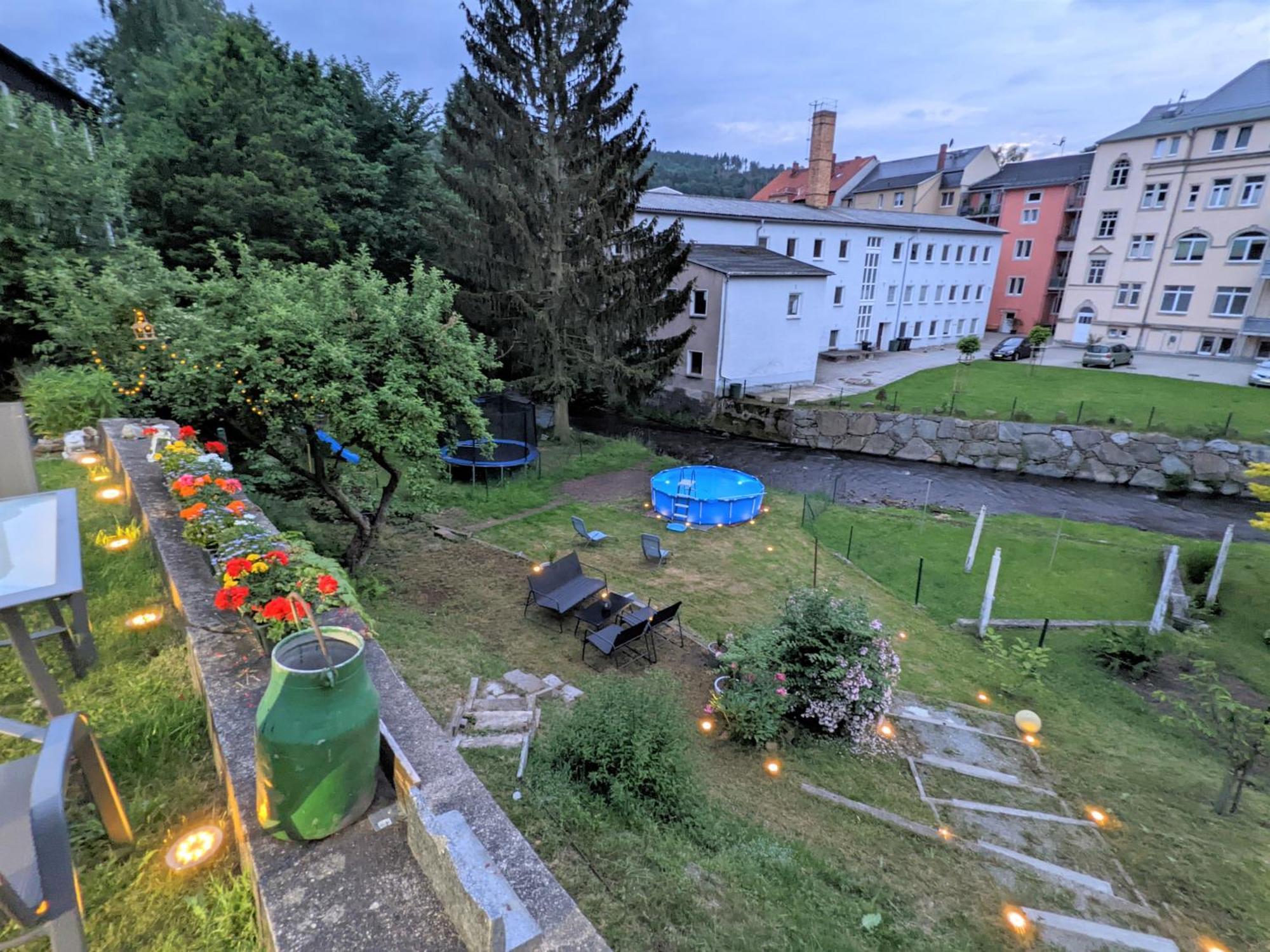 Hw2B - Urlaubsmagie - Wohlfuehlwohnung Mit Balkon, Pool, Sauna & Terrasse Зебніц Екстер'єр фото