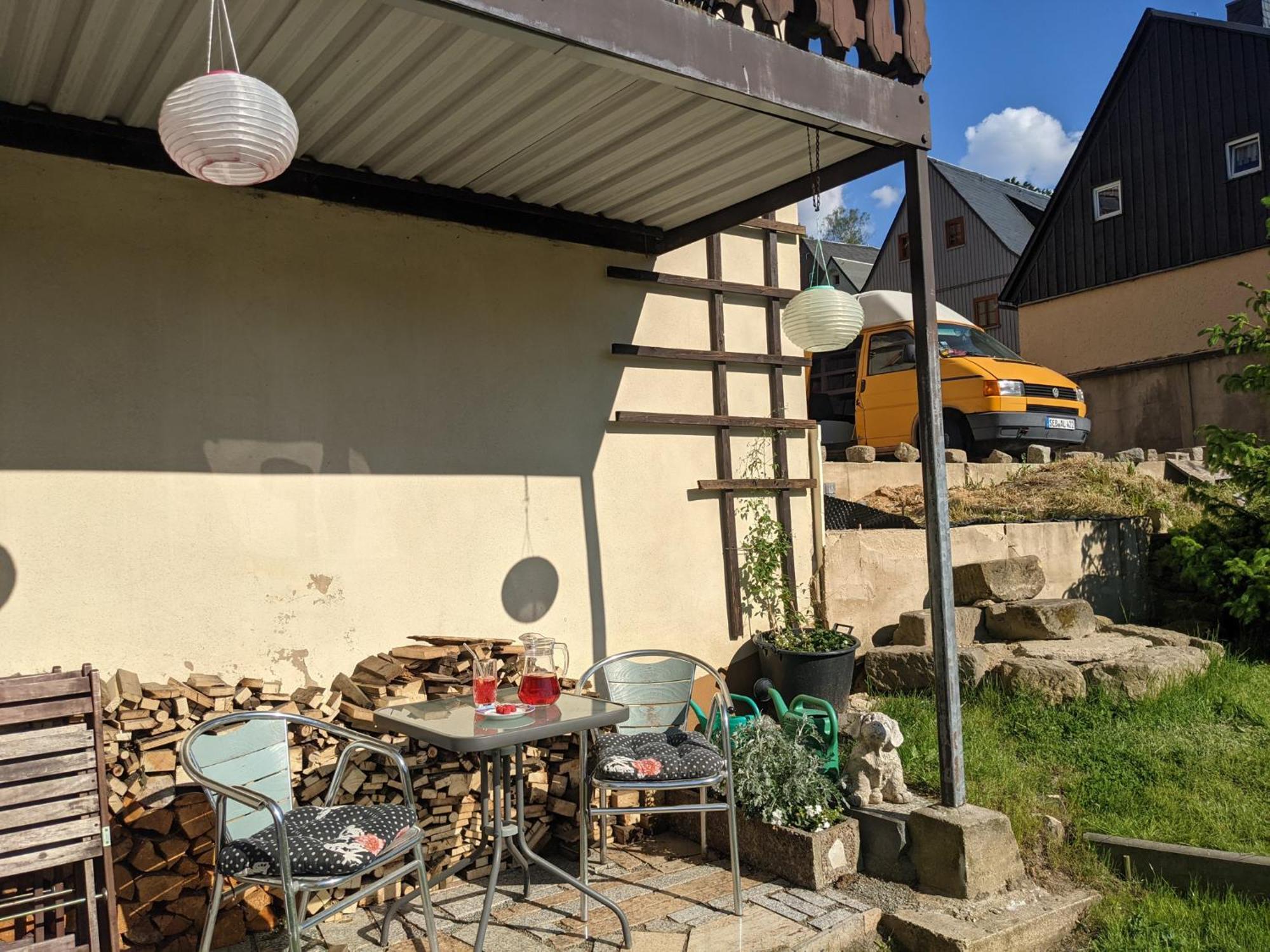 Hw2B - Urlaubsmagie - Wohlfuehlwohnung Mit Balkon, Pool, Sauna & Terrasse Зебніц Екстер'єр фото