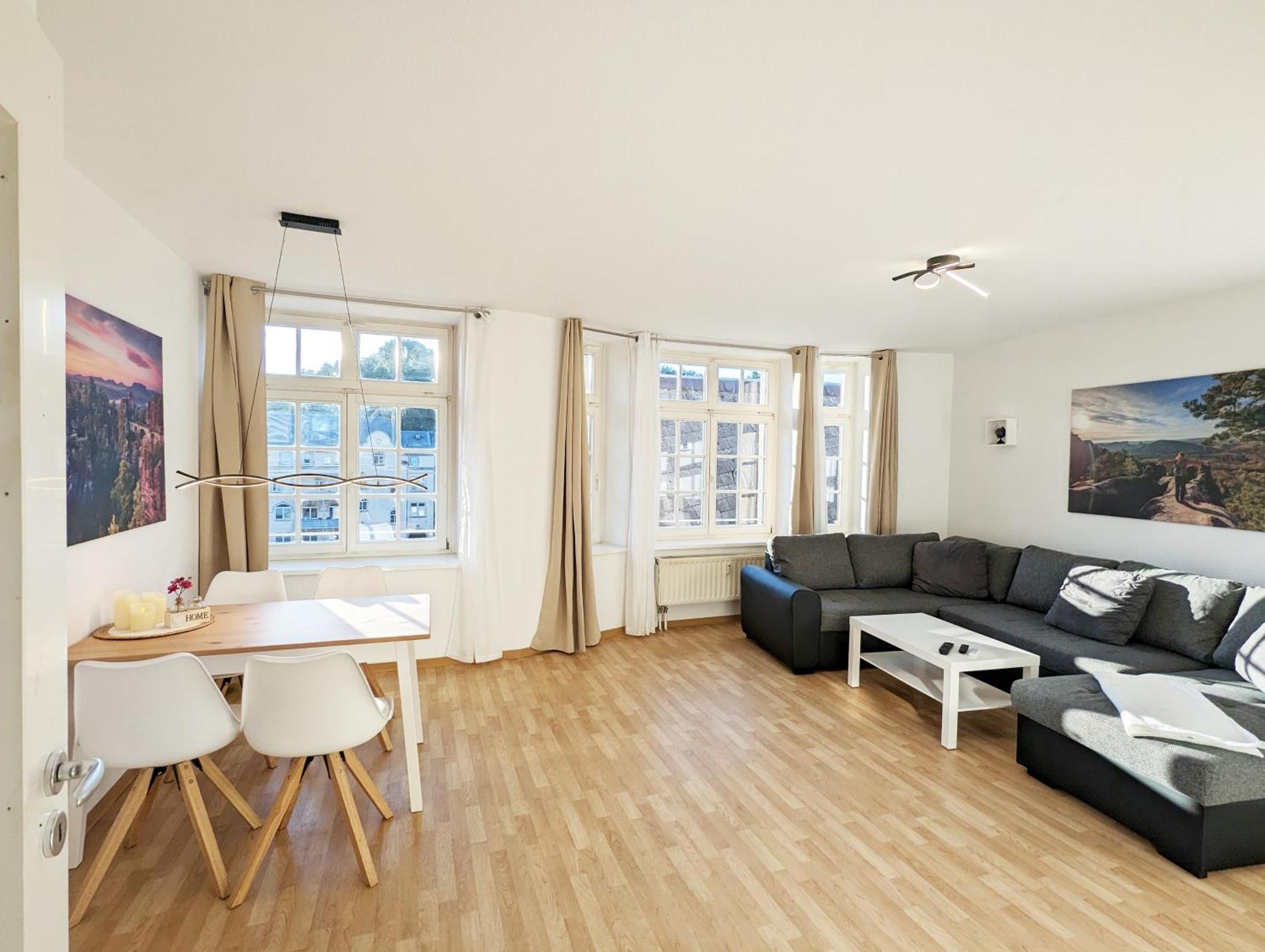Hw2B - Urlaubsmagie - Wohlfuehlwohnung Mit Balkon, Pool, Sauna & Terrasse Зебніц Екстер'єр фото