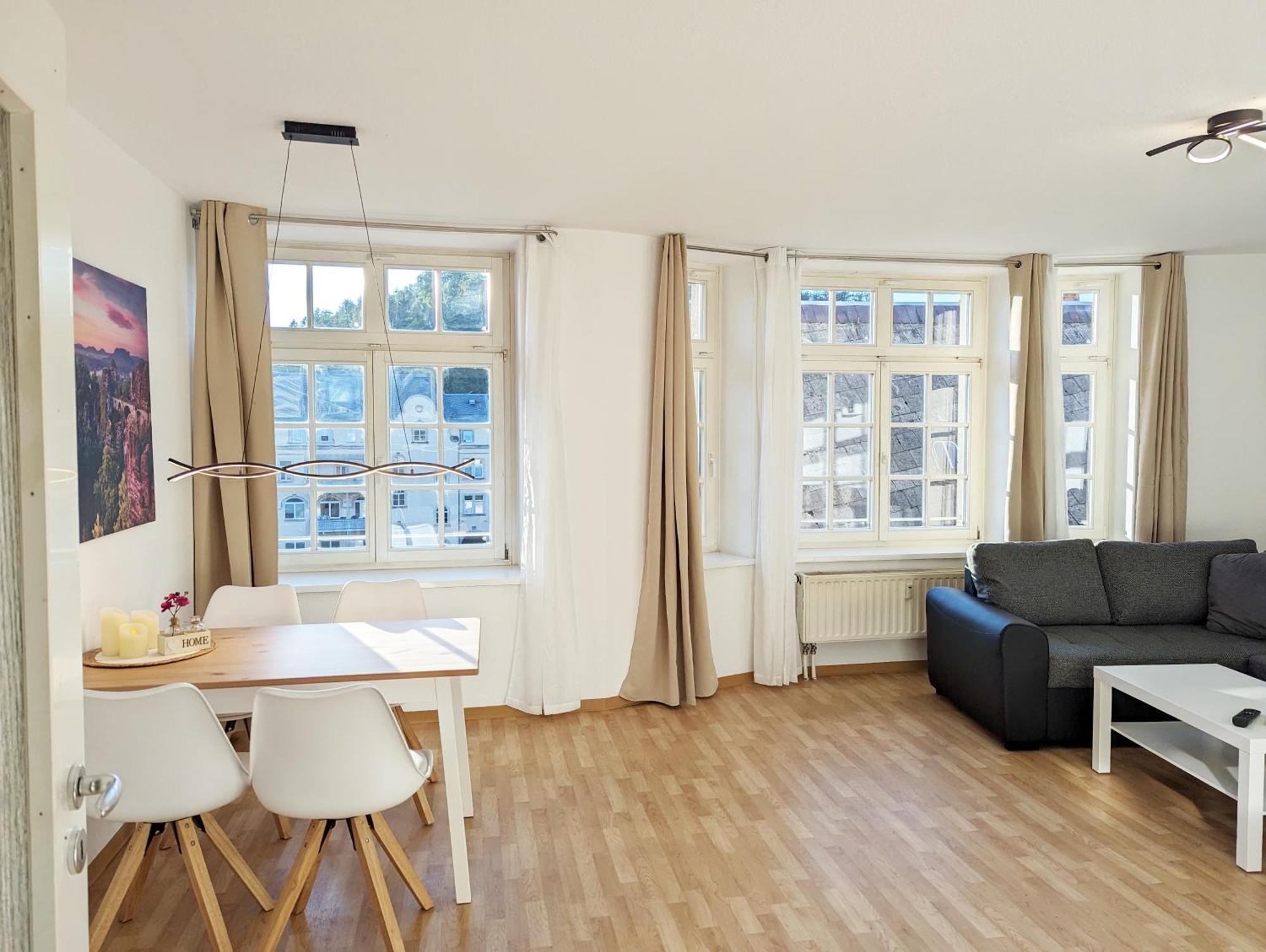Hw2B - Urlaubsmagie - Wohlfuehlwohnung Mit Balkon, Pool, Sauna & Terrasse Зебніц Екстер'єр фото
